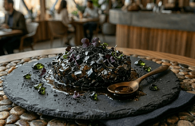 Smoky Obsidian Tartare